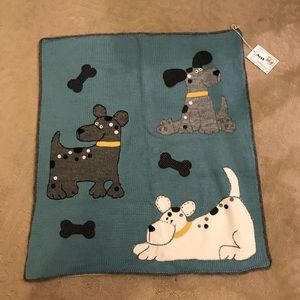 New baby blanket. Reversible. 100% cotton